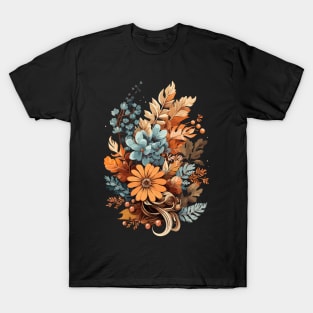 Fall flower's theme T-Shirt